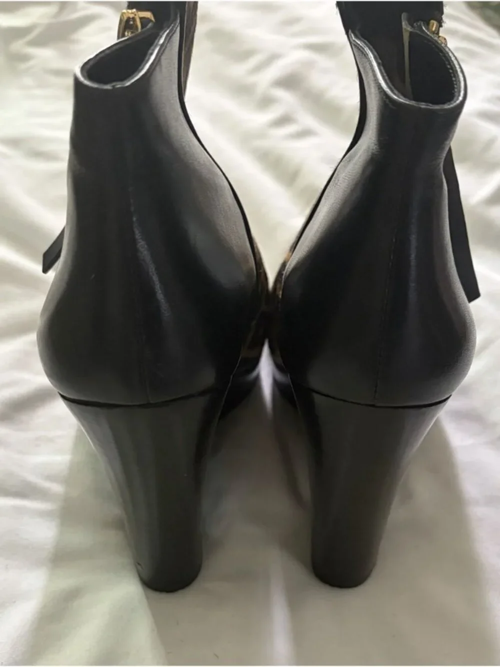 Michael Kors Clara Natural Printed Haircalf Bootie Size 7 Animal Print
